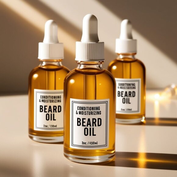 Moisturizing & Conditioning Beard Oil - 3pcs - Picture 1 of 3